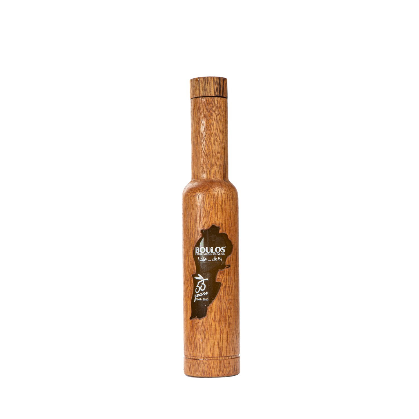 BOULOS Certified Organic Ultra Premium Extra Virgin Olive Oil “Special Edition” 500ML “Wooden” Glass Bottle