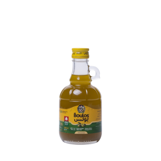 BOULOS Extra Virgin Olive Oil 250ML Glass Gallon