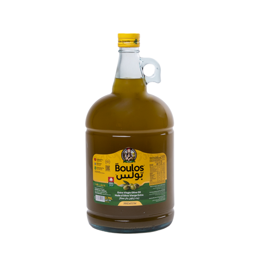 BOULOS Extra Virgin Olive Oil 2.75L Glass Gallon