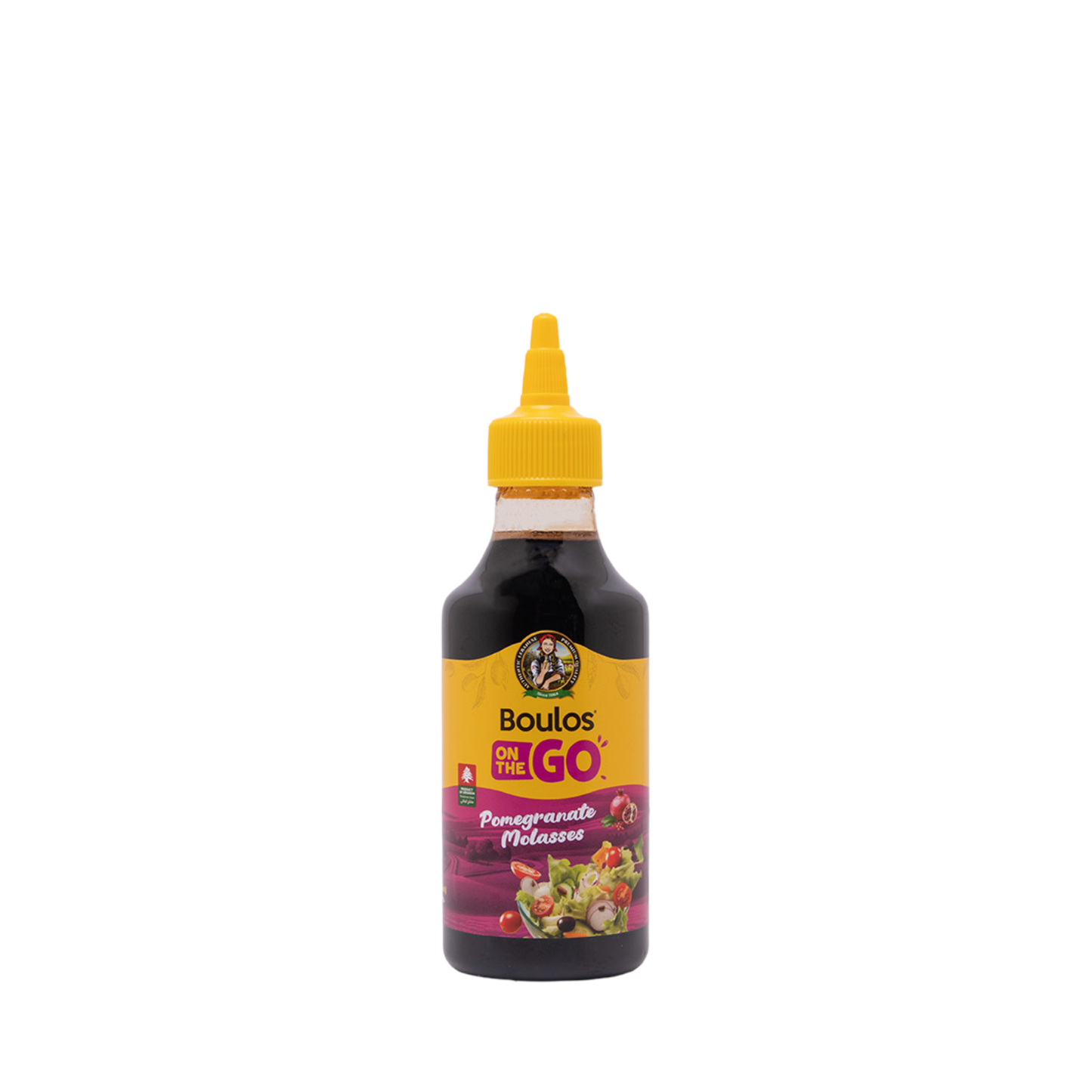 Boulos Pomegranate Molasses 250 ML Round Pet “Squeezable” Bottle