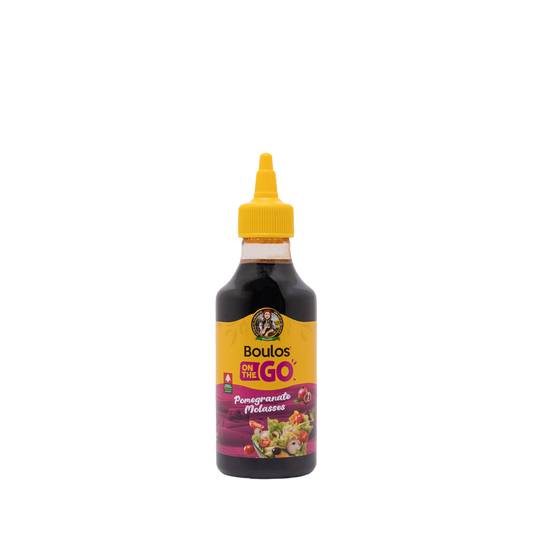 Boulos Pomegranate Molasses 250 ML Round Pet “Squeezable” Bottle
