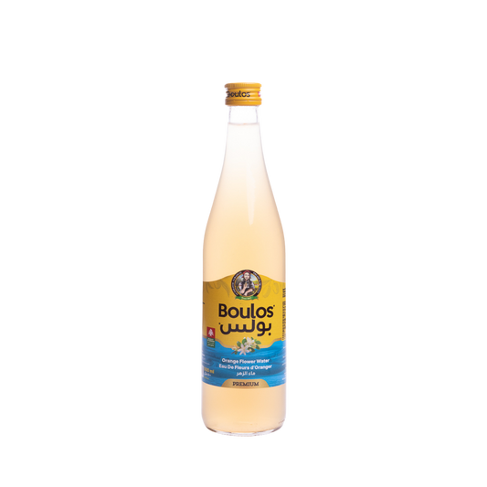 Boulos Orange-Flower Water Extra 500ML Round Glass Bottle