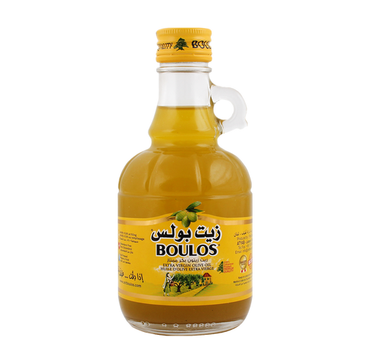 BOULOS Extra Virgin Olive Oil 250ML Glass Gallon