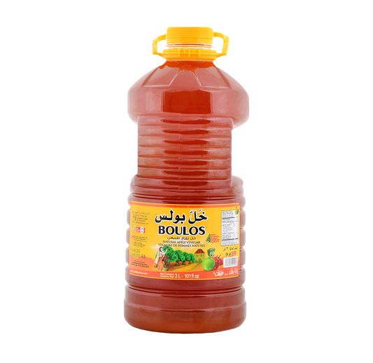 Boulos Natural Apple Vinegar 3L Round Pet Gallon